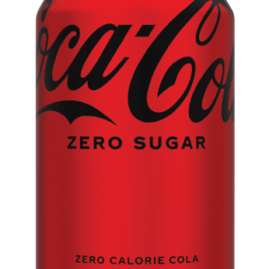 coke zero sugar in a can